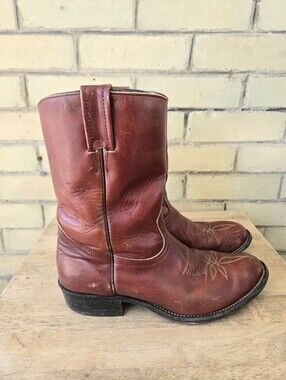 Vintage Boulet Cowboy Boots